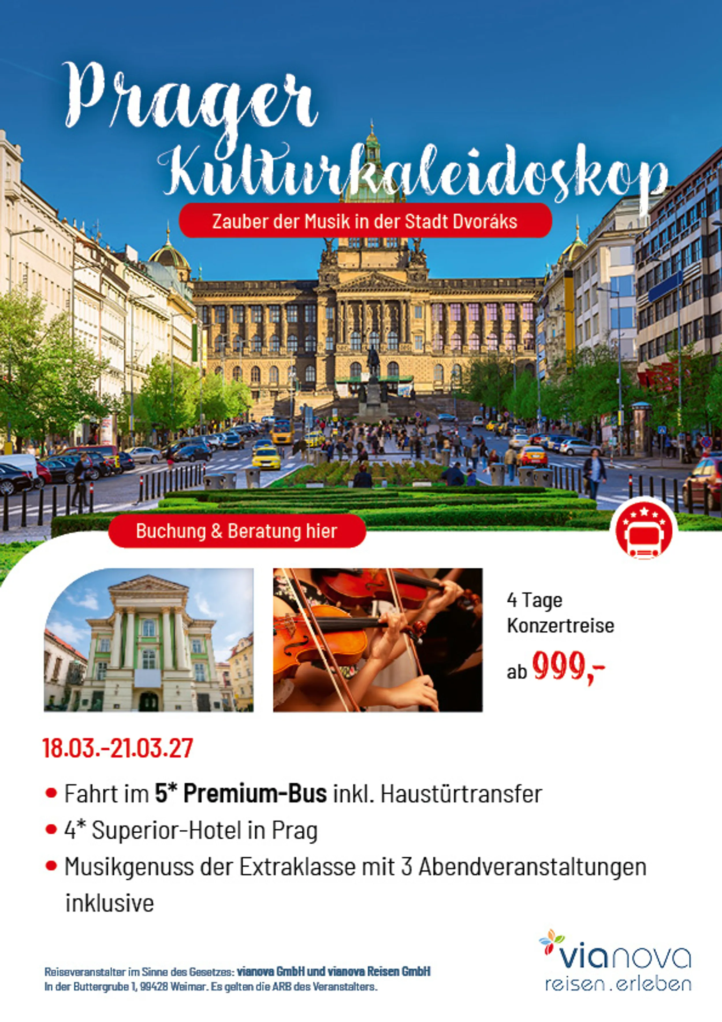 Prag Frühling Altstadt Theater Brücken Sonne