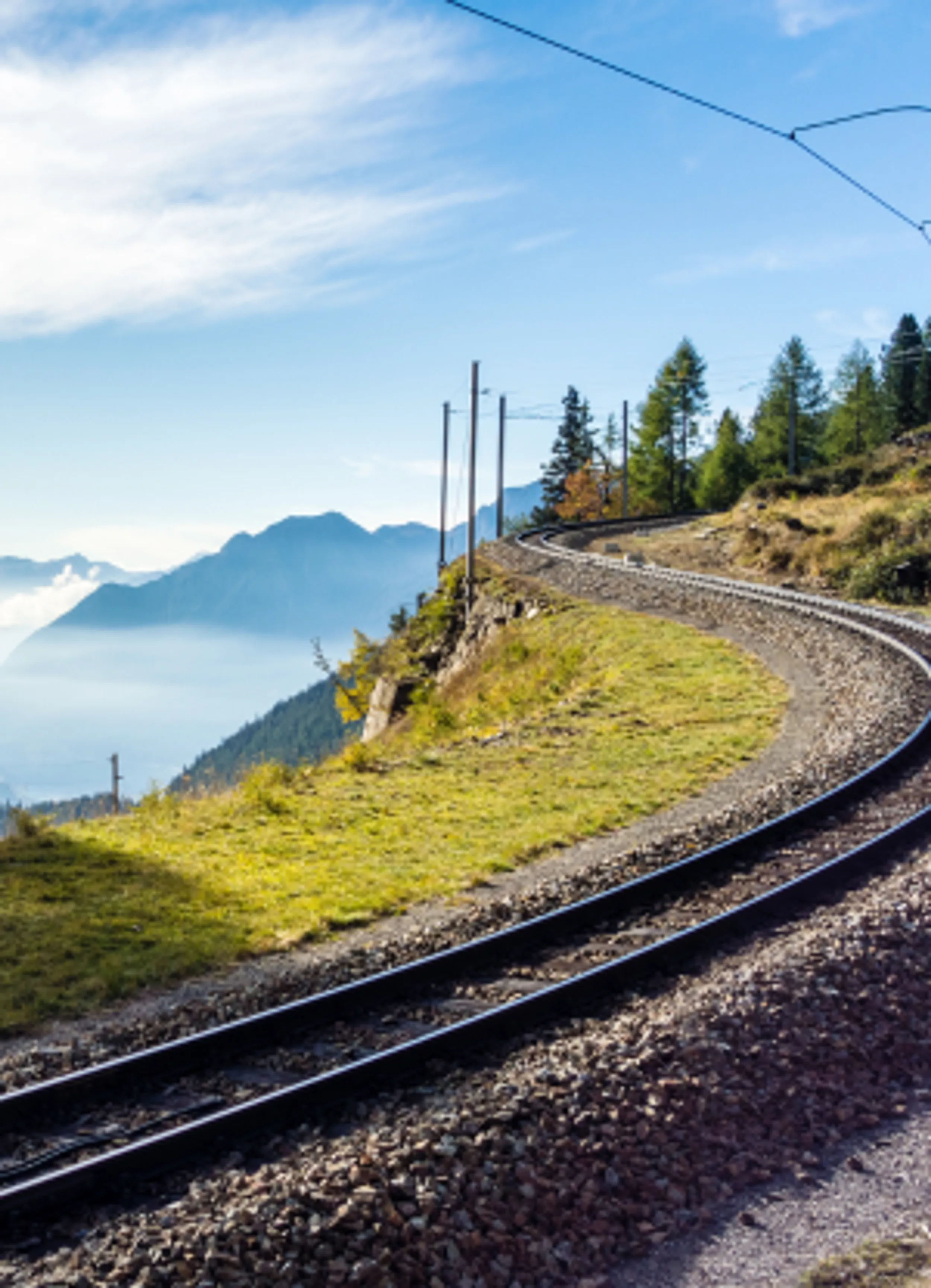 Schweiz Bus und Zug Sommer